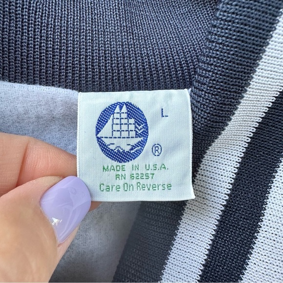 Vintage Windjammer National Postal Mail Handlers Union Satin Bomber Jacket USA - Picture 7 of 9